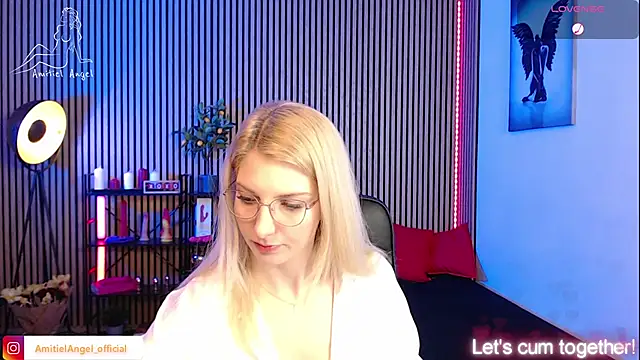 Amitiel Angel online show from March 15, 2025, 8:10 pm