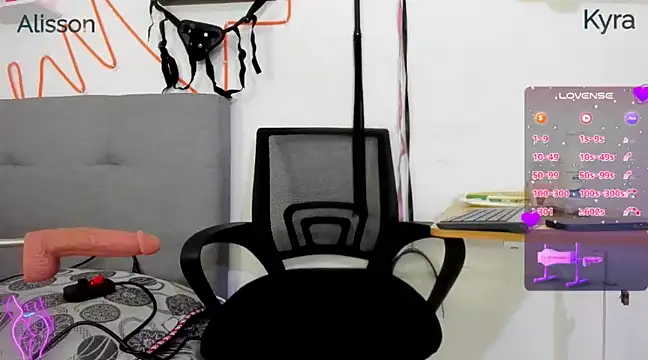 alissonandamy online show from March 19, 2025, 12:34 pm