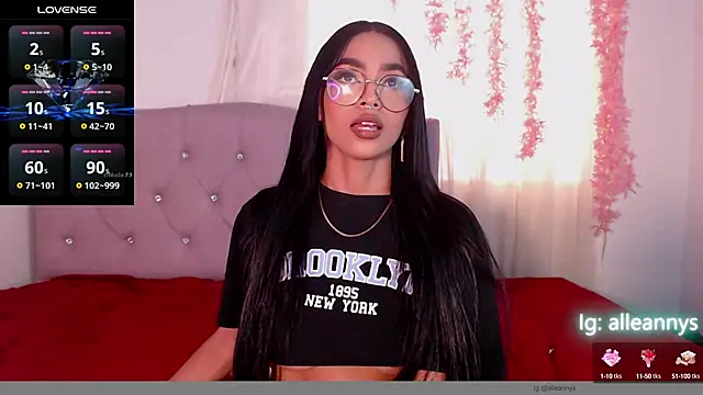 Alleanys Cristal online show from February 24, 2025, 8:25 pm