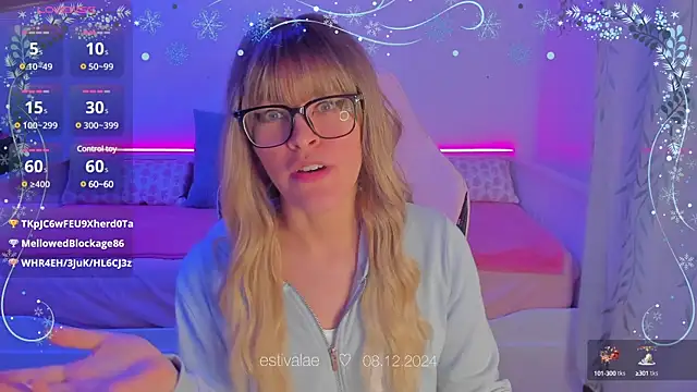 estivalae online show from December 8, 2024, 11:19 pm