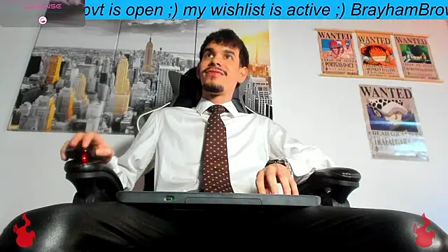 BRAYHAMBROWN online show from March 11, 2026, 9:21 pm