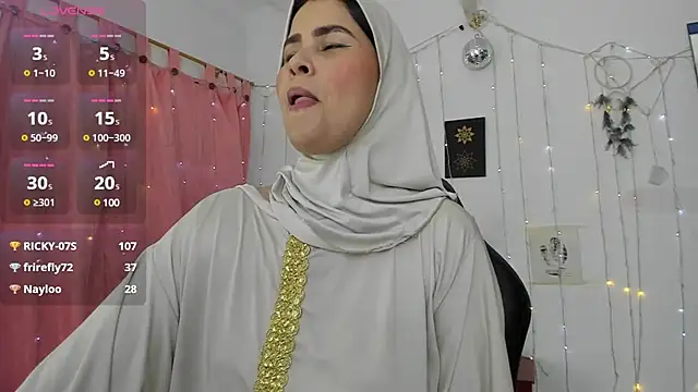 AishaAmin  online show from February 8, 2025, 2:47 am