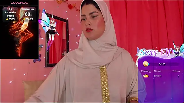 AishaAmin  online show from March 1, 2025, 5:52 am