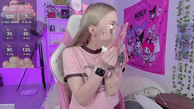 Milia Parker online show from February 21, 2025, 6:59 pm