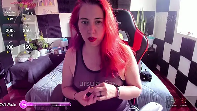 Snapshot of Ursula_fire chatting on June 26, 2026, 8:35 pm Ursula fire online show from June 26, 2026, 8:35 pm