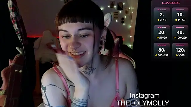 LolyMolli online show from January 10, 2025, 8:15 pm