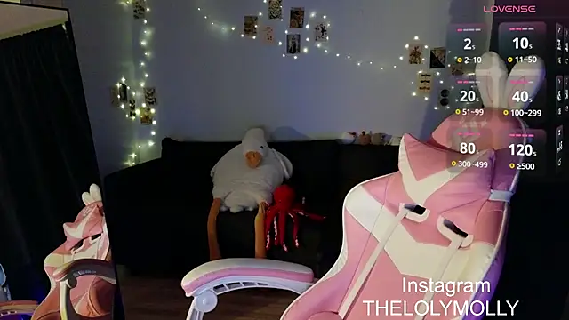 LolyMolli online show from March 3, 2025, 5:07 pm