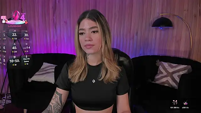 ViolettHansson online show from March 1, 2026, 10:39 am