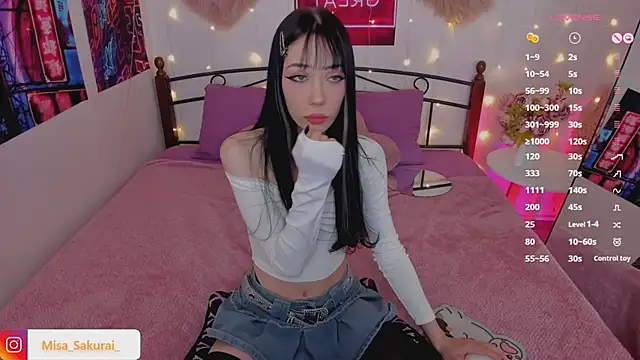 Snapshot of Misa_Sakurai chatting on December 11, 2024, 12:33 am Misa Sakurai online show from December 11, 2024, 12:33 am