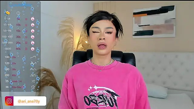 Snapshot of LOISE-XX chatting on December 3, 2025, 5:15 am LOISE-XX online show from December 3, 2025, 5:15 am