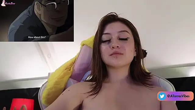 Angela Torres  online show from January 15, 2025, 1:34 am