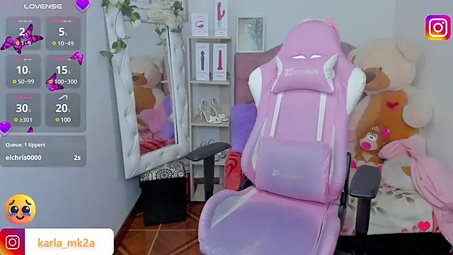 karla cute01 online show from March 12, 2025, 9:13 pm