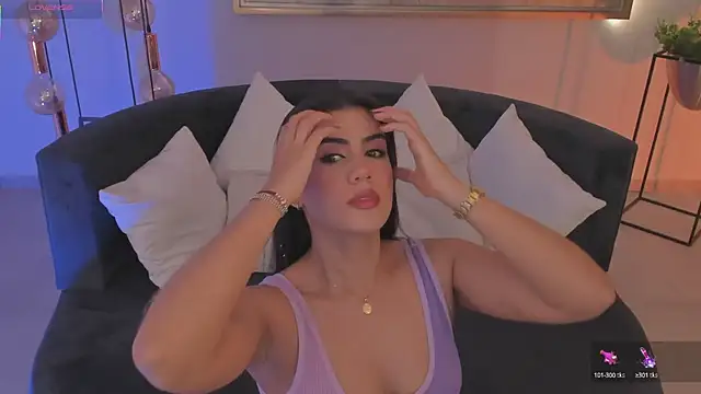 AngelicaVega online show from October 7, 2025, 7:44 pm