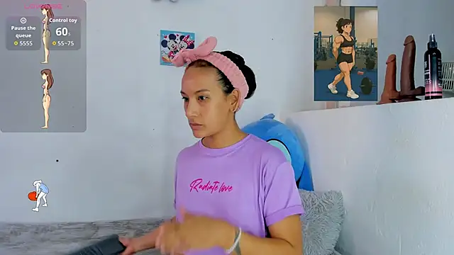 Valeria Fitness online show from June 19, 2026, 7:06 pm