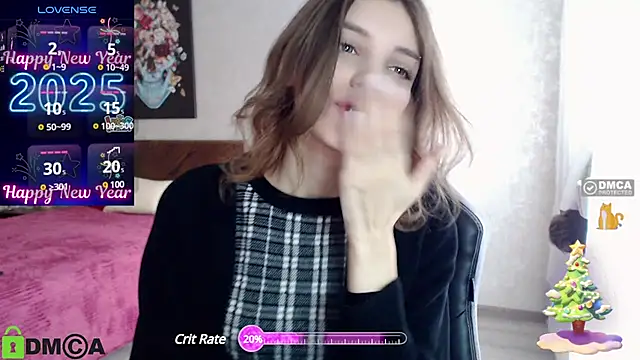 CherryBloom777 online show from January 5, 2025, 7:28 am