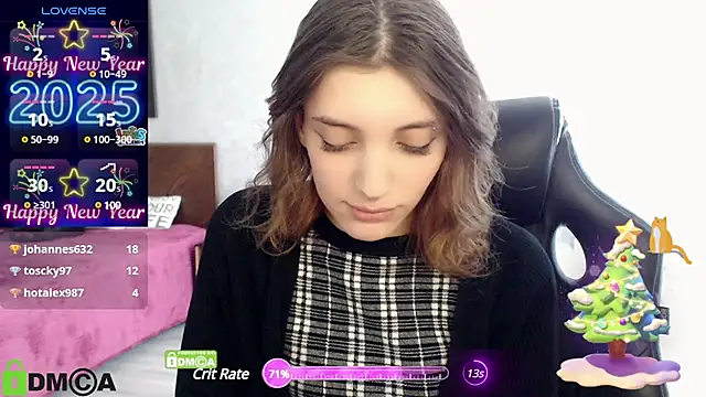 CherryBloom777 online show from January 5, 2025, 10:32 am