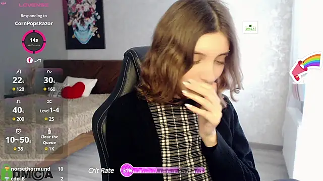 CherryBloom777 online show from January 17, 2025, 10:33 am