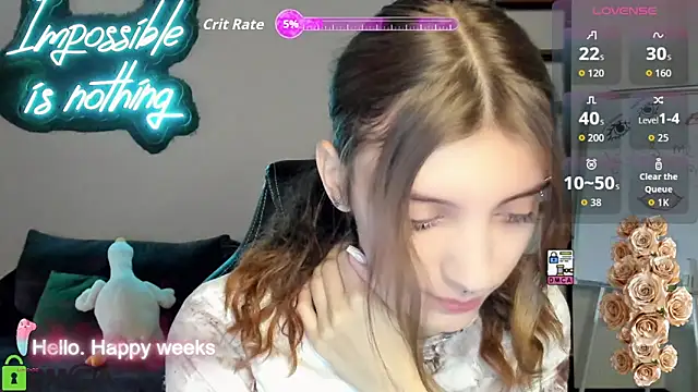 CherryBloom777 online show from October 9, 2025, 6:33 am