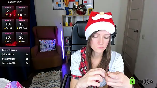 FrancescaCollins online show from December 27, 2024, 12:01 pm