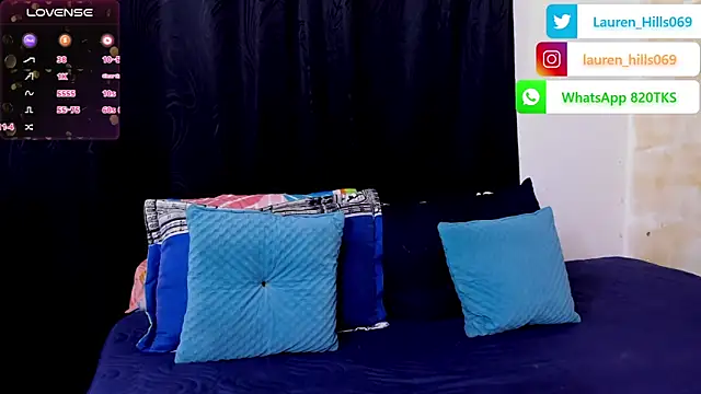 Lauren Hills069 online show from October 5, 2025, 12:20 am