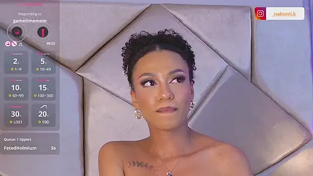 Nahomi King online show from February 14, 2025, 7:23 pm