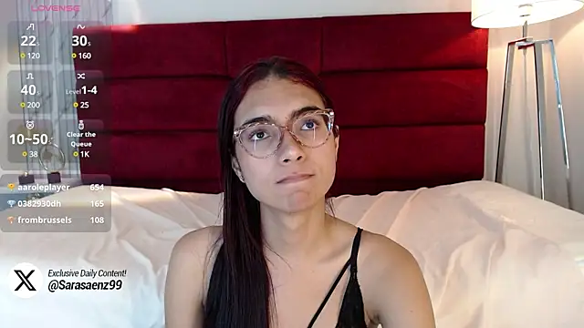 sara saenz99 online show from January 22, 2025, 1:31 am