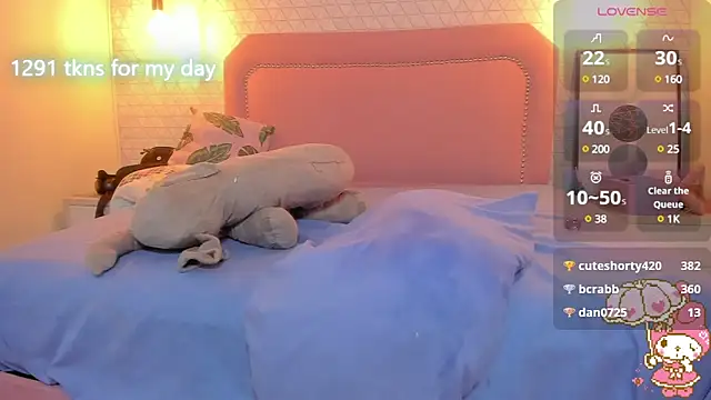 Kittytimberlake online show from March 7, 2025, 8:33 pm