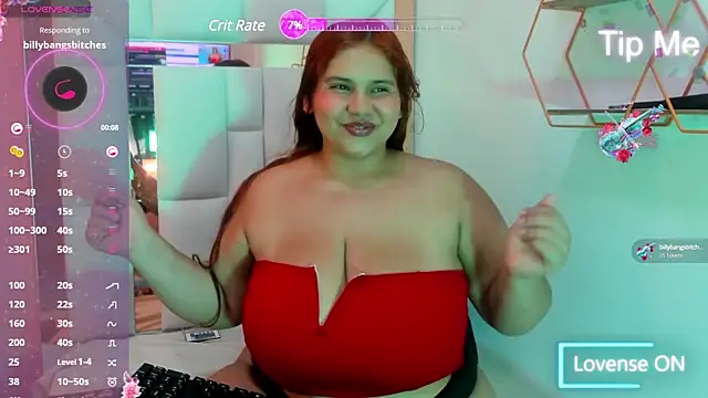 Alanna hot3 online show from January 31, 2025, 7:40 pm