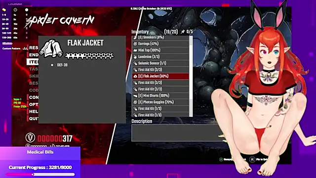 NikkoTyan online show from December 3, 2025, 10:24 am