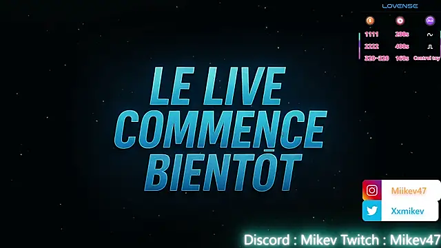 Mikev online show from November 13, 2025, 7:02 pm