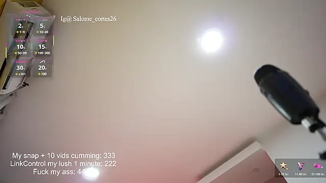 salome cortes26 online show from March 26, 2026, 5:07 pm