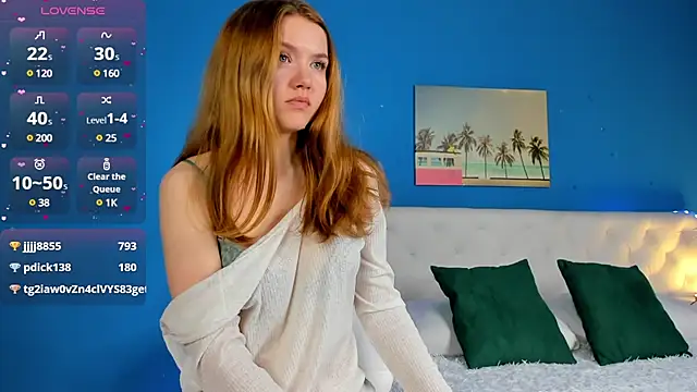 Eva  Lewis online show from March 18, 2025, 7:19 am