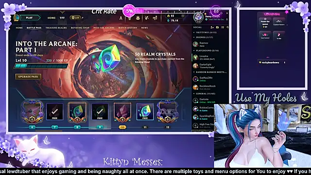 SassyKittyn online show from December 3, 2024, 6:15 am