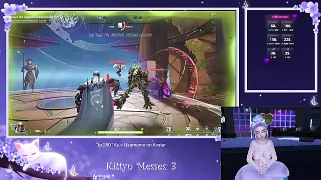 SassyKittyn online show from February 13, 2025, 8:38 am