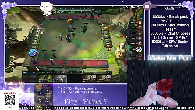 SassyKittyn online show from March 18, 2025, 8:14 am