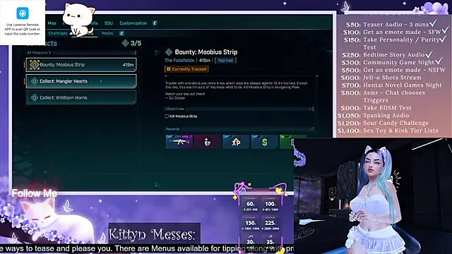 SassyKittyn online show from September 16, 2025, 5:08 am