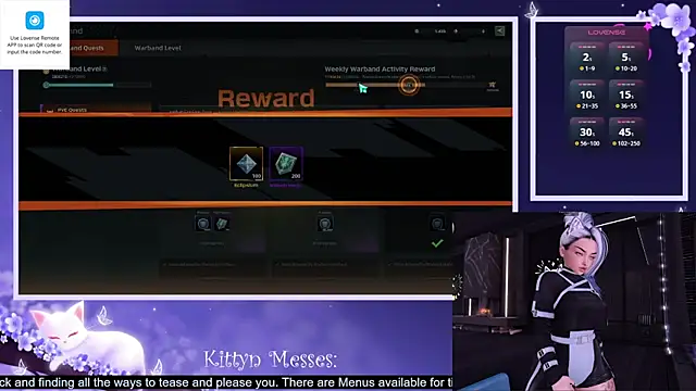 SassyKittyn online show from November 4, 2025, 6:34 am