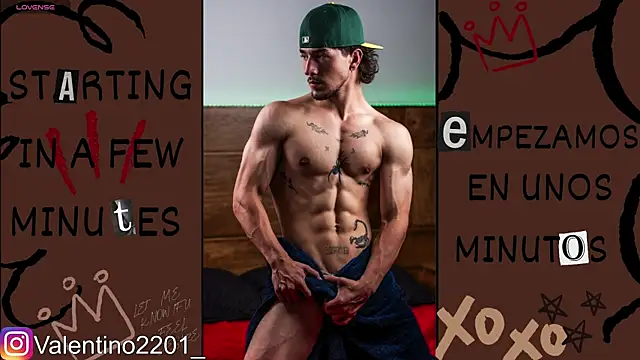 Valentino Xander online show from April 19, 2026, 4:01 am