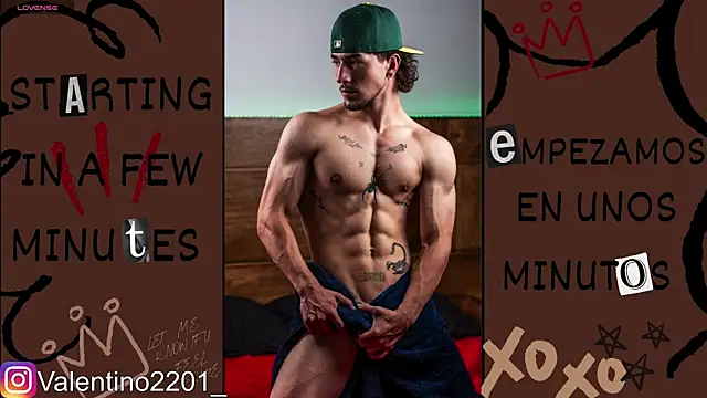 Valentino Xander online show from July 15, 2026, 2:06 am