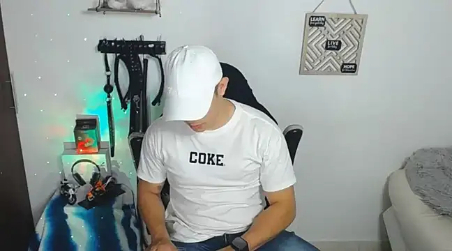 Alan hadid1 online show from January 23, 2025, 12:57 am