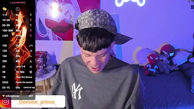 Snapshot of DominicPrince chatting on September 28, 2025, 1:22 am DominicPrince online show from September 28, 2025, 1:22 am