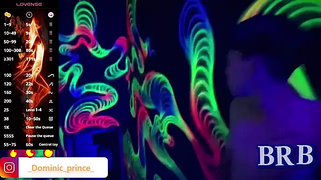 Snapshot of DominicPrince chatting on October 1, 2025, 7:14 am DominicPrince online show from October 1, 2025, 7:14 am