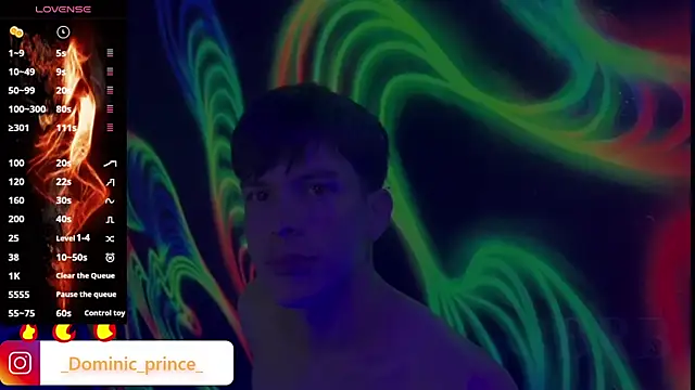 Snapshot of DominicPrince chatting on October 12, 2025, 8:57 am DominicPrince online show from October 12, 2025, 8:57 am