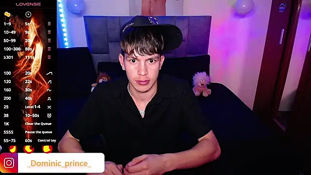 Snapshot of DominicPrince chatting on October 30, 2025, 12:28 pm DominicPrince online show from October 30, 2025, 12:28 pm