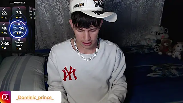 Snapshot of DominicPrince chatting on February 22, 2026, 9:08 am DominicPrince online show from February 22, 2026, 9:08 am