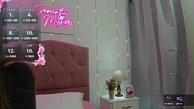 Samanthamillher10 online show from January 14, 2025, 10:59 am