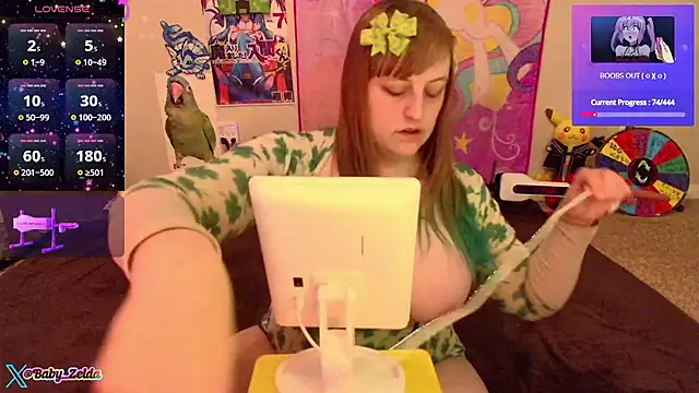 BabyZelda online show from December 3, 2024, 1:32 pm