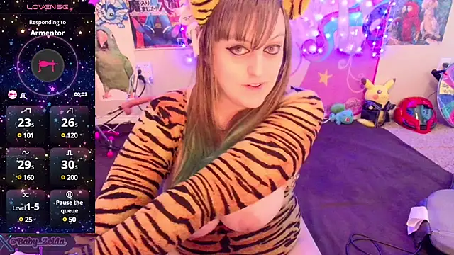 BabyZelda online show from January 6, 2025, 9:32 pm