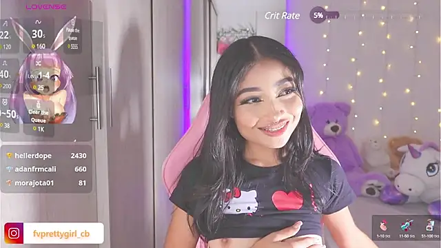 urfavprettygirl online show from January 9, 2025, 9:48 am