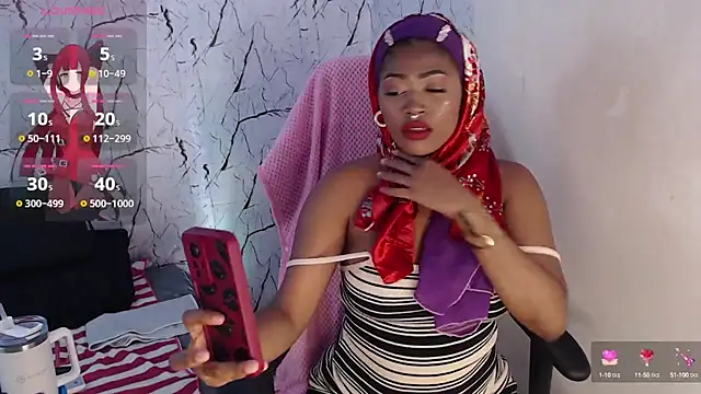 ebonyciaraqueen online show from March 18, 2025, 7:31 pm